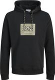 JACK&JONES JJRAIN SWEAT HOOD Sweat à capuche Homme Noir Taille S