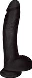 Curve ToysXR - JOCK Curve Toys Dildo met Ballen - 25,5 cm black