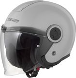 LS2 Helm Classy Solid OF620 pearl grey maat XS