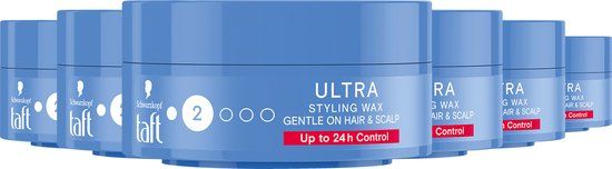 Taft Ultra Structure Wax - 6 x 75ml - Medium Hold