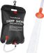 Travelhawk Campingdouche - 20 Liter - Douchezak - Zwart
