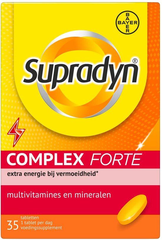 Supradyn Complex Forte multivitaminen - 35 tabletten