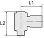 Riegler L-steekschroefkoppeling Blauwe Serie AG G 1/2″ SW 24 mm m. O-ring draaib.cyl. 8 mm