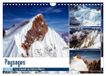 Paysages Calvendo Paysages Le massif du Mont-Blanc (Calendrier mural 2027 DIN A4 vertical)