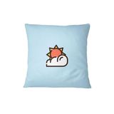 Bona Basics, Decoratieve kussenhoes, Lichtblauw, 60x60 cm