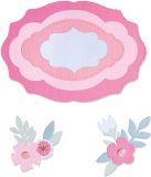 Sizzix Thinlits snijmal met stamps LayeRood labels