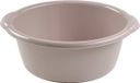 Plasticforte Afwasteiltje - 6 liter - taupe - rond - 34 x 14 cm - afwasbak