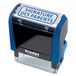 Trodat 4912 X-Print stempelkussen voor leraren, handtekening, navulbaar, automatische inkt, blauwe inkt, afdrukformaat 45 x 16 mm, ideaal voor schooldocumenten