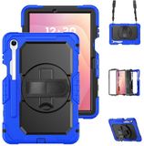 Selected by GSMpunt.nl Samsung Galaxy Tab S11 Hoes met Screen Protector en Handriem Blauw