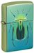 Zippo Stormaansteker, Bug, hoogglans groenblauw, kleurenafbeelding, navulbaar, herbruikbaar, windbestendig design, cadeaudoos, gemaakt in de VS