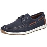 Rieker 08816 Veterschoenen voor heren, Blauw