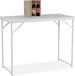Relaxdays Inklapbare campingtafel - 120 x 60 cm - Wit