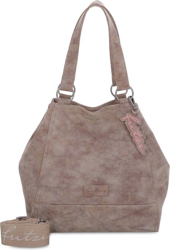 Fritzi aus Preußen Joy01 Schoudertas Dames - Wrijf oud hout