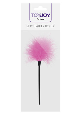 ToyJoy sexy feather tickler roze
