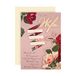Valentijnskaart Hallmark Valentijnskaart voor vrouw - Pop-up, 3D Klassiek Bloemenontwerp