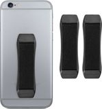 kwmobile Vingerhouder voor Smartphone - Set van 3 - Zwart