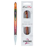 KnitPro Symfonie 2 Afghaanse/Tunesische Haaknaald | 10mm