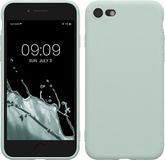 kwmobile telefoonhoesje geschikt voor Apple iPhone SE (2022) / iPhone SE (2020) / iPhone 8 / iPhone 7 - Hoesje voor smartphone - Precisie camera uitsnede - In cool mint
