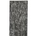 Merkloos / Sans marque Vliegengordijn kattenstaart - zwart - 90 x 220 cm
