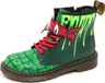 Dr. Martens D9998 amfibie kinderschoen, groene kleur, model Raph