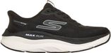 Skechers MAX RUN Dames Sportschoenen - Zwart / Wit