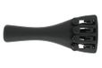 Wittner 918161 staartstuk viool Ultra 1/16 - hightech kunststof - 4 fijnstemmers - ultralicht - met nylon-inhaaksnaar - zwart