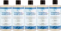 Claudius Cosmetics B.V. Douchegel White Lotus 500 ml - set van 5 stuks - Showergel