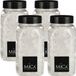 Mica Decorations decoratie steentjes - 4x - groot - 650 ml - 25-30 mm - transparant - siergrind
