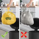 Swirl Pedaalemmerzakken Geparfumeerd met Handvat 20L - 3 x 25 stuks - Voordeelverpakking