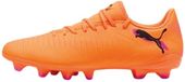 Puma Future 8 Play FG/AG Voetbalschoenen Senior Oranje - Zwart
