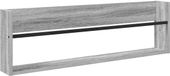 vidaXL Tijdschriftenrek Grijs Sonoma 100 x 12 x 30 cm Bewerkt Hout