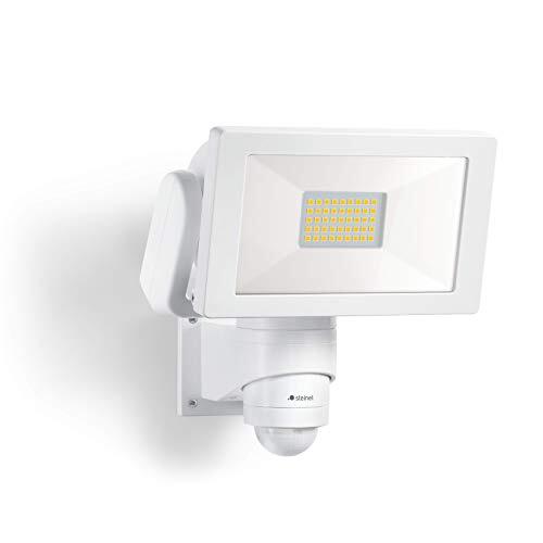 Steinel LED-spot LS 300 S wit, 29,5 W schijnwerper, 240° bewegingsmelder, 12 m bereik, 4000 K neutraal wit