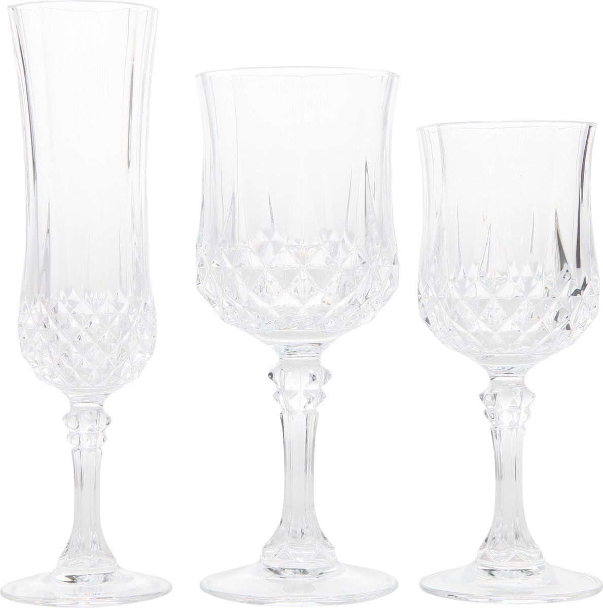 Cristal d'Arques Longchamp - 18-Delig - 0026102982051