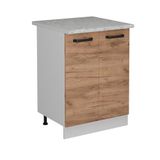 Vicco R-Line Keukenonderkast – 60 cm WB Marmer Krachtige eik goud