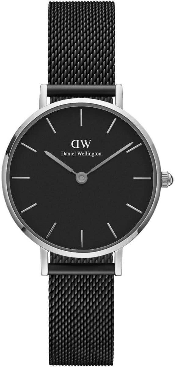 Daniel Wellington Petite Ashfield Horloge 28 mm - Zwart Zilver