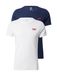 LEVI'S ® Shirt 'Graphic Crewneck T-Shirt - 2 Pack' donkerblauw / rood / wit