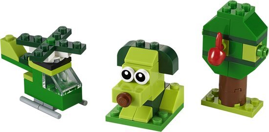 lego 11007 Classic Creative Green Bricks