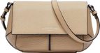 LIEBESKIND BERLIN Leren Schoudertas Koppeling Lilly Heavy Pebble Crossbody Sandy Lichtbruin