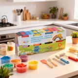 Creative Kids Kleispeelset - Bakklei - 8 Potjes van 40 Gram - Meerkleurig