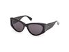 Max Mara MM0132 Zonnebril Dames Cat Eye Kunststof Zwart Grijs