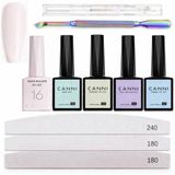 Canni - BIAB Set - 10 Stuks - HEMA-vrij - TPO-vrij - Builder in a Bottle - Builder Gel - BIAB Nagellak - BIAB Set - The Gel Bottle BIAB - Gel in a Bottle