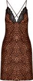 Hunkemöller Slipdress Leopard Gabrielle Zwart