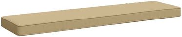 vidaXL - 1-delig - Coussin de banc - VUGHT - 100% - Polyester - Beige - 100 x 30 x 5 cm