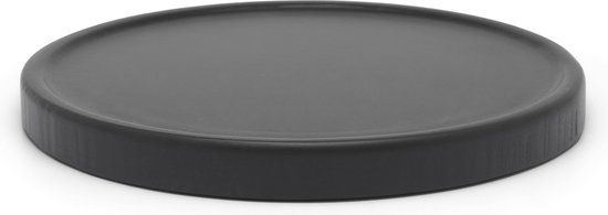 Bredemeijer Onderzetter - Bamboe - Zwart - Rond - 18 cm