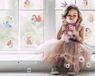 Disney Raamsticker Princess Kindness Bubbles, 30 x 30 cm, 2 vellen