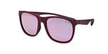 Polaroid PLD 2140/S Matte burgundy black Unisex Zonnebrillen
