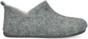 Manfield Dames Licht Grijze Pantoffels Wol Maat 40