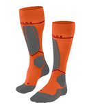 FALKE SK4 met compressie wol functioneel materiaal compressie skisokken heren oranje - maat 42-43