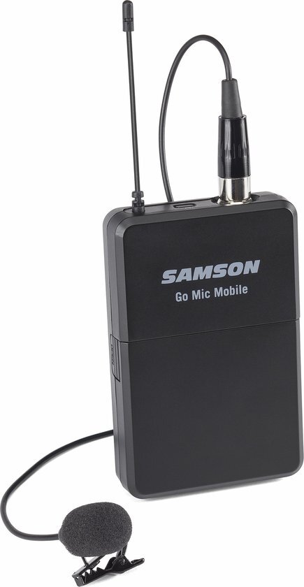 Samson Go Mic Mobile Beltpack Transmitter + LM8 Lavalier