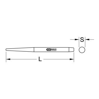 KS Tools KS Tools doorn, 17mm Aantal:1